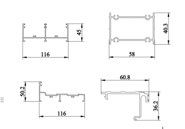 Zimbabwe Special Aluminum Windows & Doors Wholesale