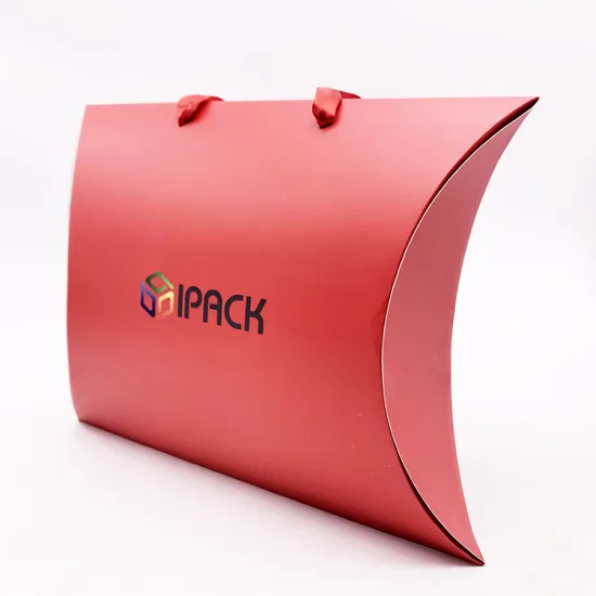 Custom Personalized Pillow Boxes With Logo printing