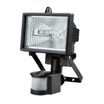 Motion Sensor Halogen Floodlight Security Garden Outdoor Lamp with Pir Technology