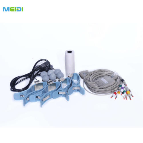 Professional Manufacturer 12 Channel 7 Inch Screen Electrocardiogram Digital ECG EKG Machine