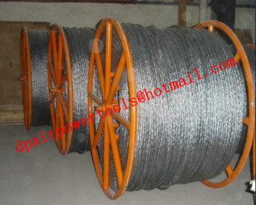 Manufacture anti-twisting braided steel wire rope