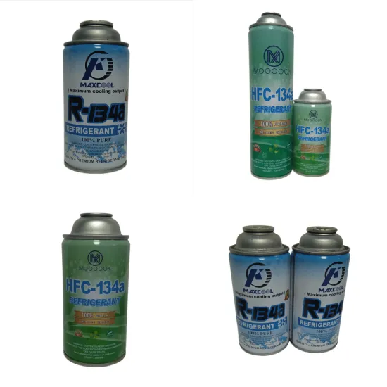 GOOD Quality Coolmax Automotive AC Fast Cooling Refrigerant Gas R134a, 100% Pure, 390g/1000g for Car Air Conditioning Systems