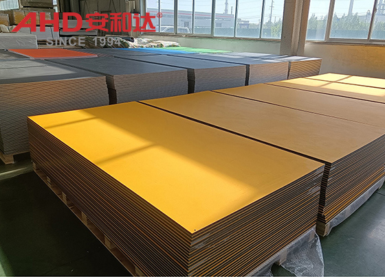 Two color HDPE sheet