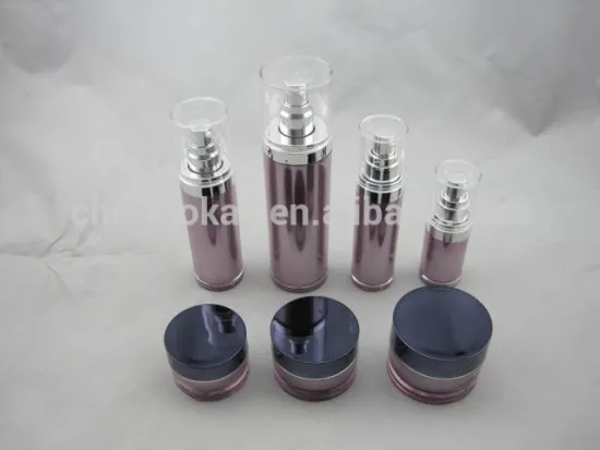 Skin Care Cream Use Jar and Personal Care Industrial Use Pump Bottles