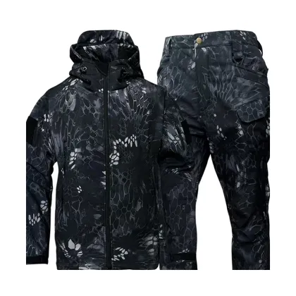 Mens Camouflage Tactical Jacket Uniform