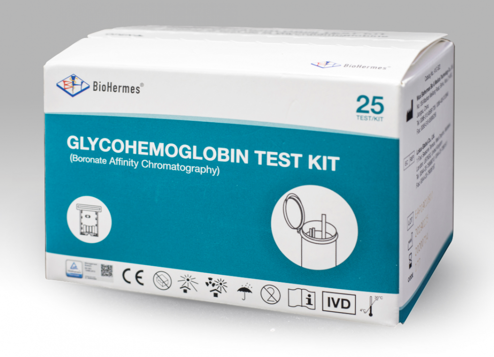 Kit de test automatique d'hémoglobine glycosylée de laboratoire