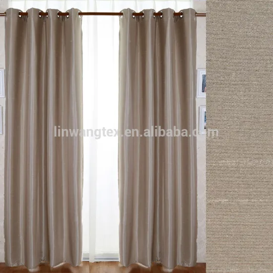 blackout curtain fabric latest designs of curtains slub bamboo fabric