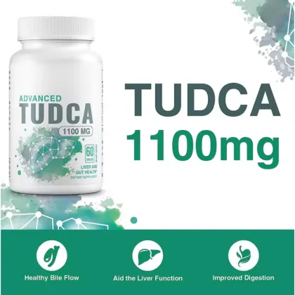 OEM Milk Thistle Liver Support Supplements Bulk Tauroursodeoxycholic Acid Tudca Capsules