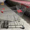 Retail Shopping Cart Zinc plated Retail Metal Supermarket Shopping Cart Manufactory