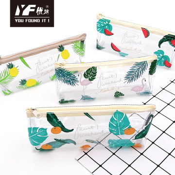 Custom fruit weekend cute plastic pencil case