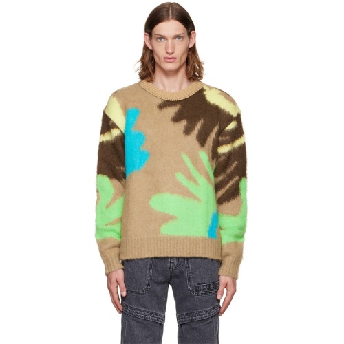 Pattern Custom Round Neck Sweater Wholesale