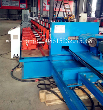 Galvanised steel c z section slotted channel machine