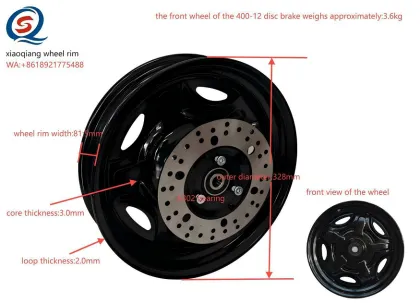 High-Performance 400 - 12 Front Wheel Disc Brake
