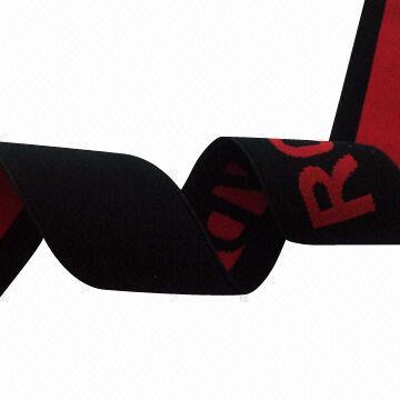 Colored elastic band, made of spandex/nylon, customized colors are accepted
