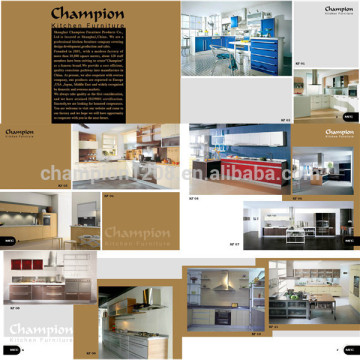 Customized kitchen decoration furniture sets, model house