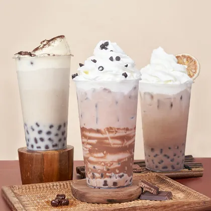 2022 Exclusive: Chocolate Flavor Crystal Boba for Boba Milk Tea - Ready to Enjoy!