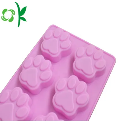 6 Footprints Silicone Soap Mold