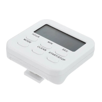 LCD Digital Kitchen Timer with Loud Alarm and Magnetic Feature for Cooking