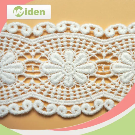OEKO Approval 11.2 CM Chemical Embroidery Lace Trim