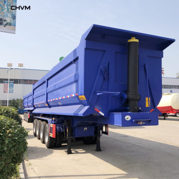 4Axle 45CBM Dump Trailer For Sale