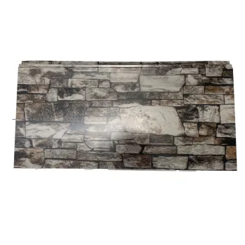 Long Stone Pattern Wall Decoration High-Grade Thermal Insulation Sandwich Panel