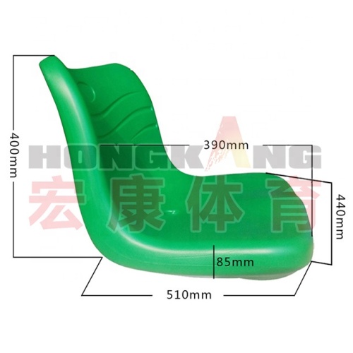 Outdoor Bleacher High Backrest Seats