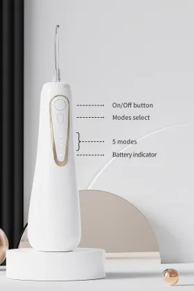 Cordless Dental Water Flosser for Oral Irrigation