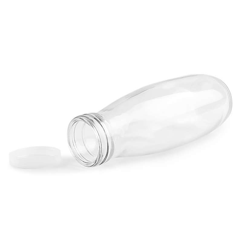 500ml Glass Milk Bottle With Plastic Lid Jpg