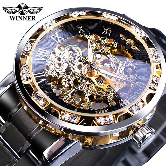 Men's Waterproof Luminous Stainless Steel Luxury Mechanical Wristwatch 40mm Dial