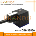 DIN 43650 A Molded Cable Solenoid Valve Connector