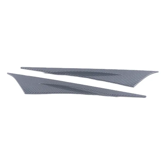Car ABS Exterior Decorative Headlight Eyebrow Trim Strips for Honda 2022 Civic