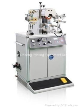 Hot stamping machine for irregular ​bottle cap