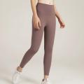 Leggings da yoga da corsa per il controllo della pancia da donna