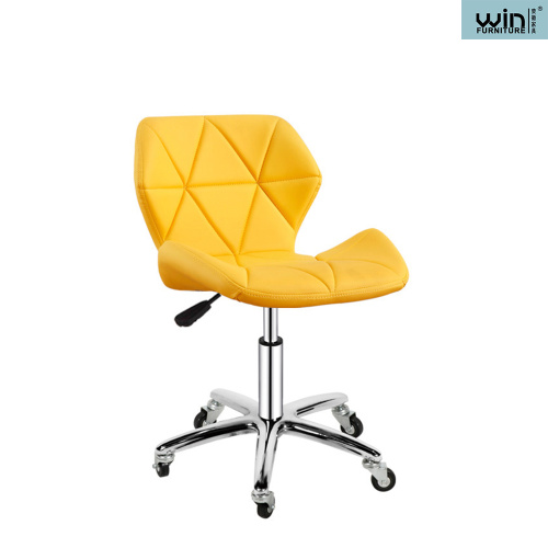 Flower Bar Stool Metal Base Modern Adjustable Swivel Bar Chairs Manufactory