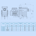 Pool Water Pump Variable Speed Pool Pump