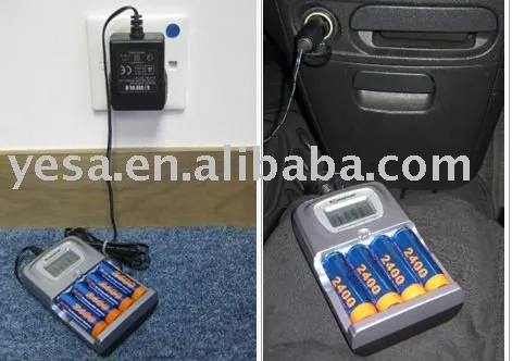 All rechargeable charger of AA/AAA batteries
