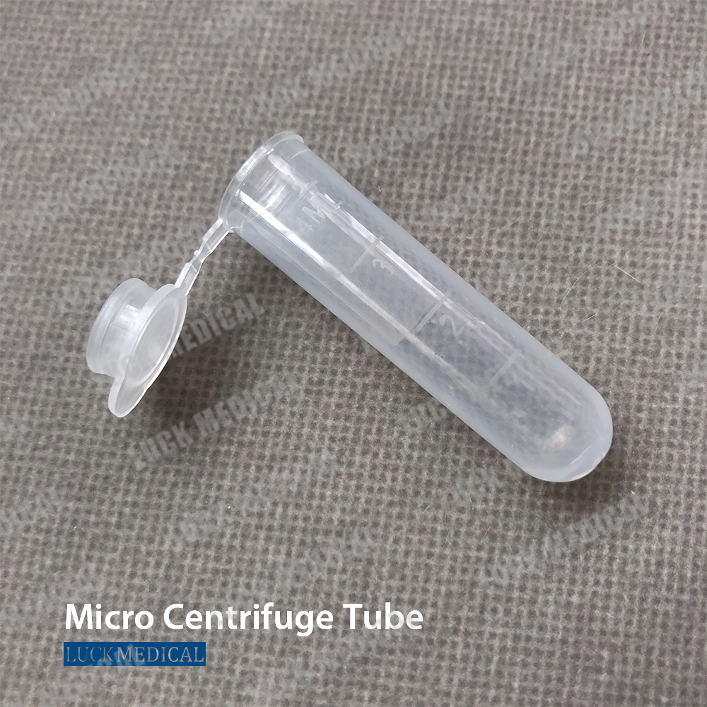 Tube de microcentrifuge MCT 1,5 ml / 2 ml / 5 ml / 0,5 ml