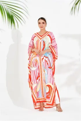 2023 Custom Printed Islamic Women Kaftan Dresses Wholesale at Clothing Factories