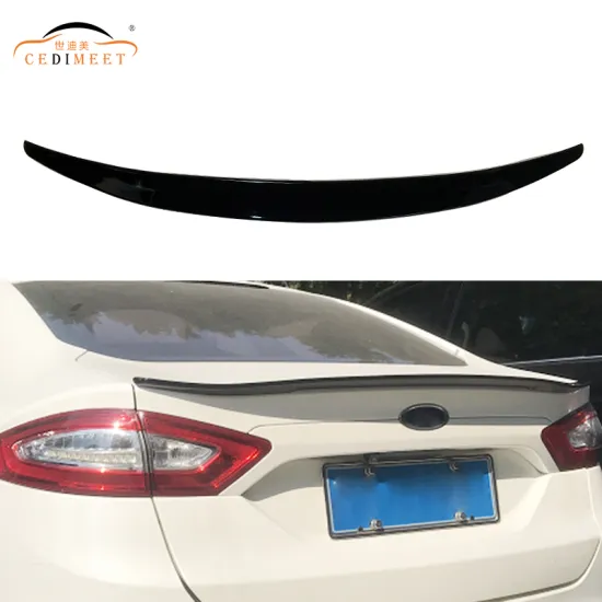 ABS Gloss Black Rear Trunk Spoiler for Ford Mondeo 2013