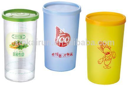 400ml ps cup/plastic drinking cup/plastic water cup with lid