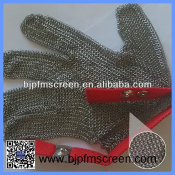 Cut Resistant Metal Mesh Gloves ,Wear Soft