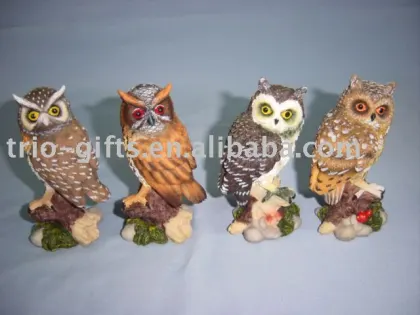 Owl decoration,polyresin crafts