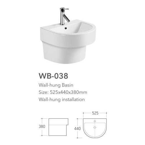 e&s wall hung basin fixing kit frame