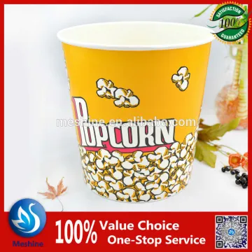 2015 disposable printed popcorn cup