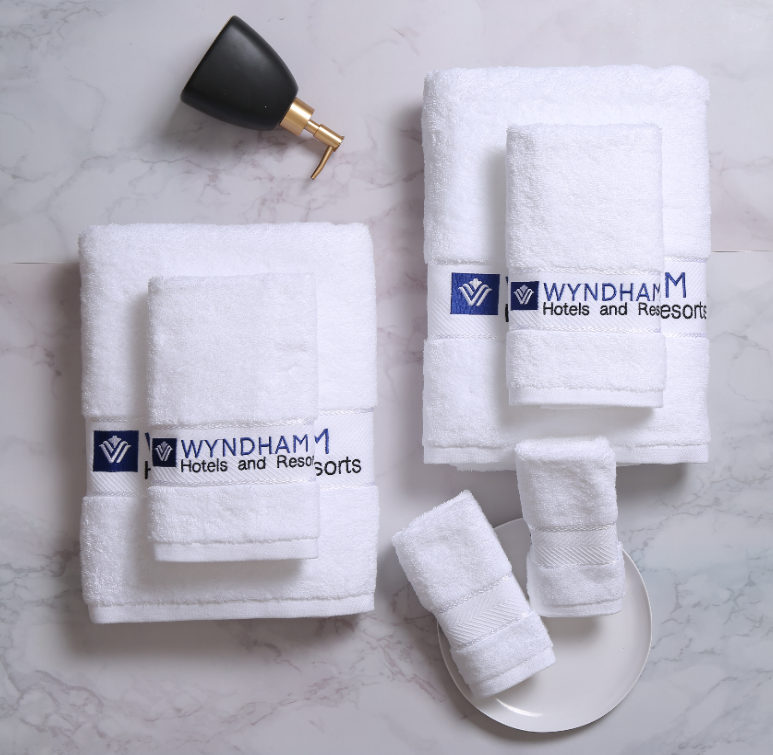 Asciugamano da bagno a secco rapido al 100%in cotone personalizzato