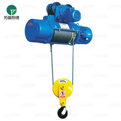 2 Ton Electric Wire Rope Hoist for Mining Industry with Good Reputation