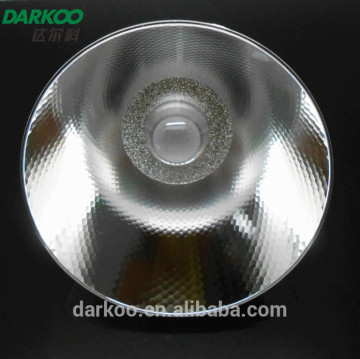 2014 New Sharp solderless led reflector with lens COB reflector COB lens DK11008-R&L-FS for downlight 8 degree