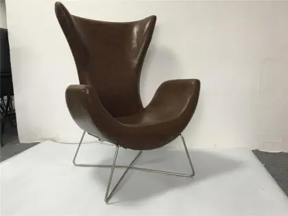 Lazy sofa chair brown chairs for lounge