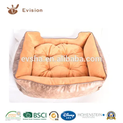 2015 New Desinged Dog's Nest with Suede Material;Brown Colour