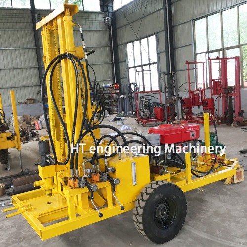 2016 Strong Power Low Price HT-W200 Small Hydraulic Water Well Machine